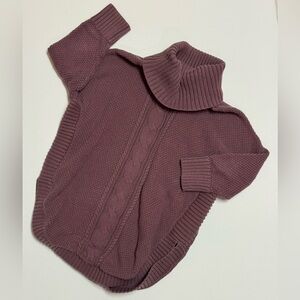 Express Cozy Mauve Purple Turtleneck Sweater Women’s Size Small